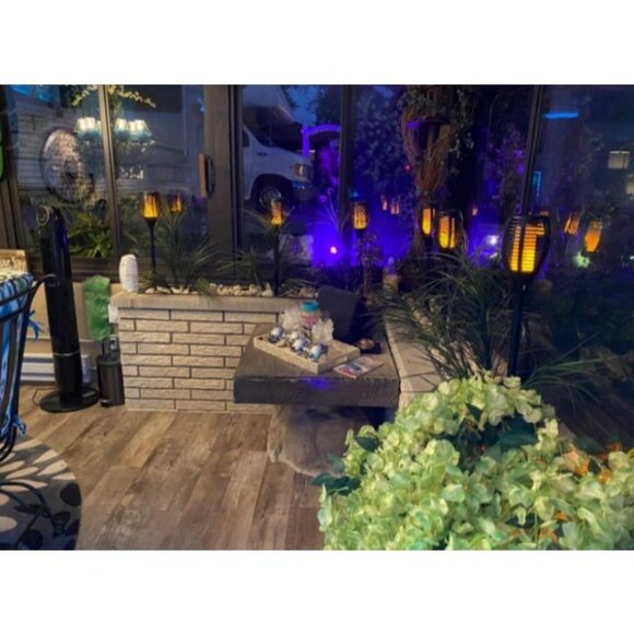 Super Large Size Solar Lights Outdoor Upgraded 43"(6 PACK) 96 LED Waterproof - Picture 2 of 2